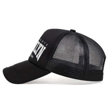 Unisex Brooklyn Printing Baseball Net Caps Spring and Summer