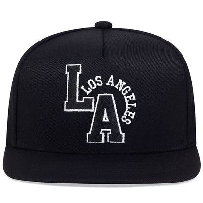 Letter Embroidery Baseball Cap Los Angeles Hip Hop Snapback Hat for Men Women Adult Sports