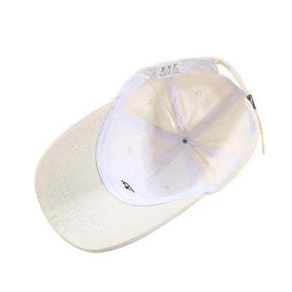 Unisex RH Letter Embroidery Baseball Cap Summer Casual Hat Outdoor Shade Adjustable Hip Hop Hats