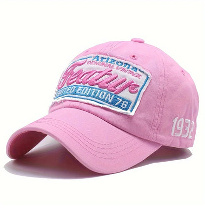Outdoor Casual Duckbill Hat Men's Embroidered Dad Hat