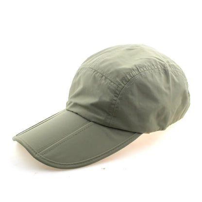 Quick-Drying Sport Baseball Cap Folding Waterproof Sun Protection Hat