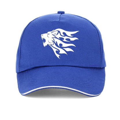 Lion Head Printing Baseball Caps Summer