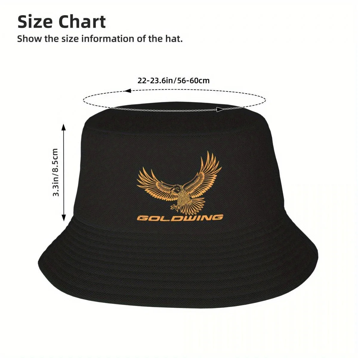 Goldwing Motorcycle Bob Hat for Woman Summer