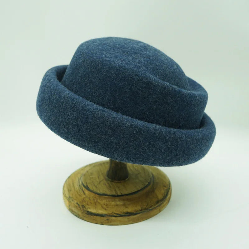 100% Australian Wool Vintage Fashion Fedora Hat