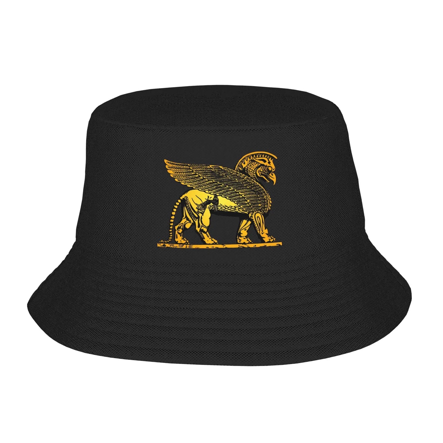 Iran Country Badge Iran Flag Bucket Hat  Street Style Fisherman Caps For Men Women Funny
