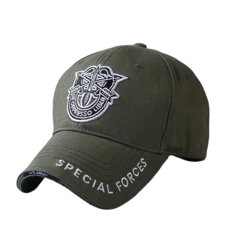 Large Size Baseball Cap Lady Pure Cotton Military Caps Tactical Sun Cap