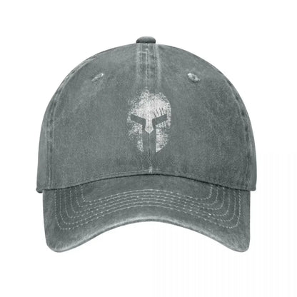 Spartan Sparta Warrior Baseball Cap Retro Distressed for Men Women