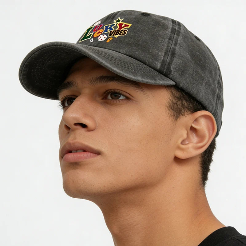 Unisex Vintage Washed Baseball Cap Retro Distressed Cotton Dad Hat