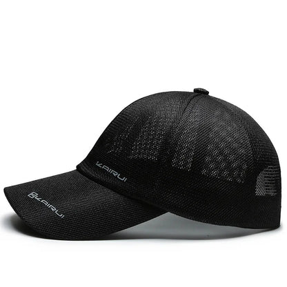 Mesh Baseball Cap Men Women Breathable Dad Hat Bone Outdoor Camo Hip Hop Caps