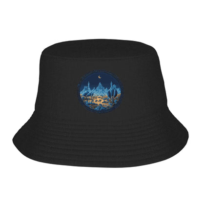 Iran Country Badge Iran Flag Bucket Hat  Street Style Fisherman Caps For Men Women Funny