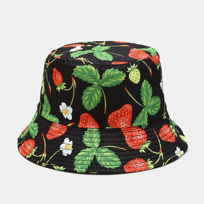 Creative Fruit Pattern Bucket Hat Men's And Women's