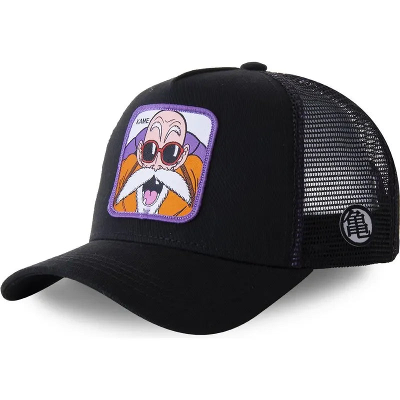 Dragon Ball Son Goku Cap Summer Travel Peaked Cap Men's Embroidery Hip-Hop Cap