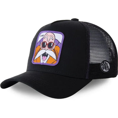 Dragon Ball Son Goku Cap Summer Travel Peaked Cap Men's Embroidery Hip-Hop Cap