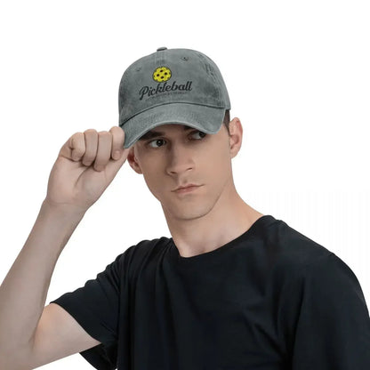 Pickleball Lover Enthusiasts Baseball Cap