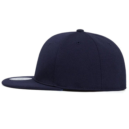 Not Adjustable Back Closed Snapback Caps Men Quality Hip Hop Fitted Hats Adult Solid Color Baseball Hats