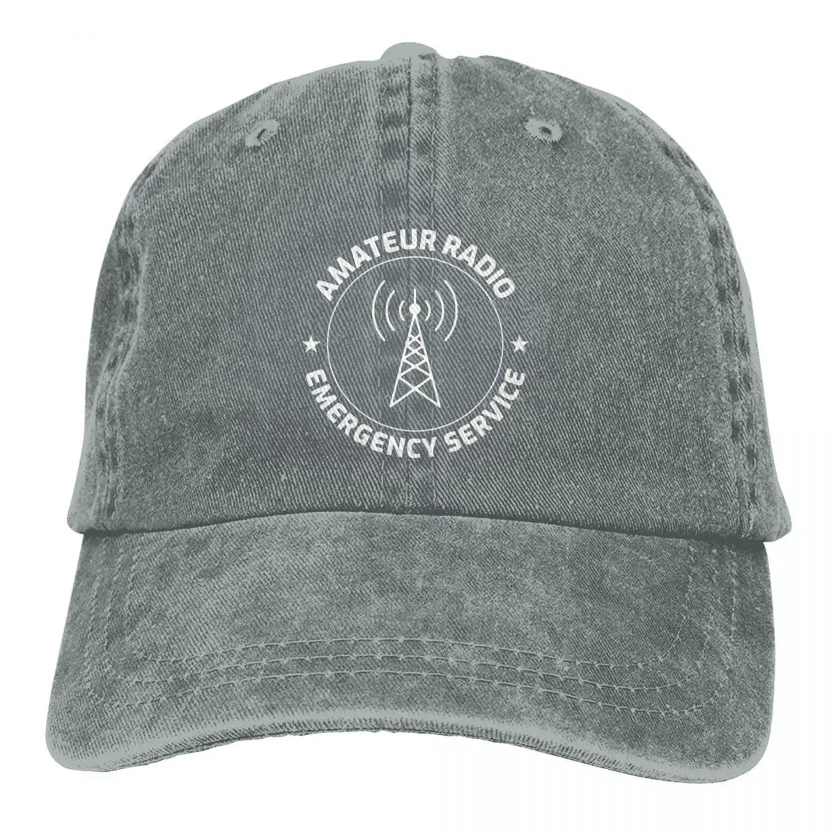 Amateur Ham Radio Grandpa Dad Operator Gift Baseball Cap