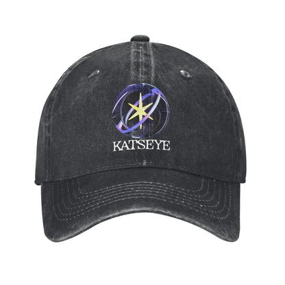 Washed Baseball Cap Katseye Cover Logo Summer Hip Hop Hats