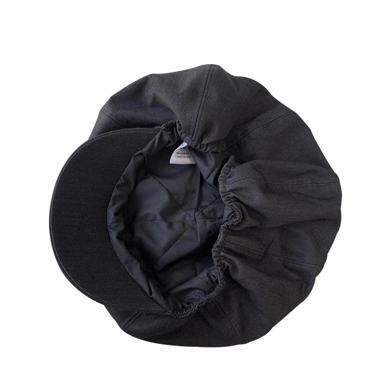 Big Head Newsboy Cap Women Beret Vintage Painter Winter Hats