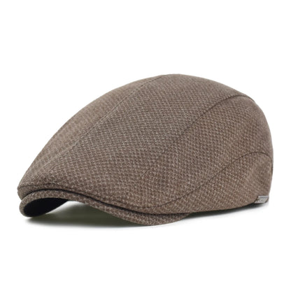 Winter Autumn Warm Newsboy Cap Men Women