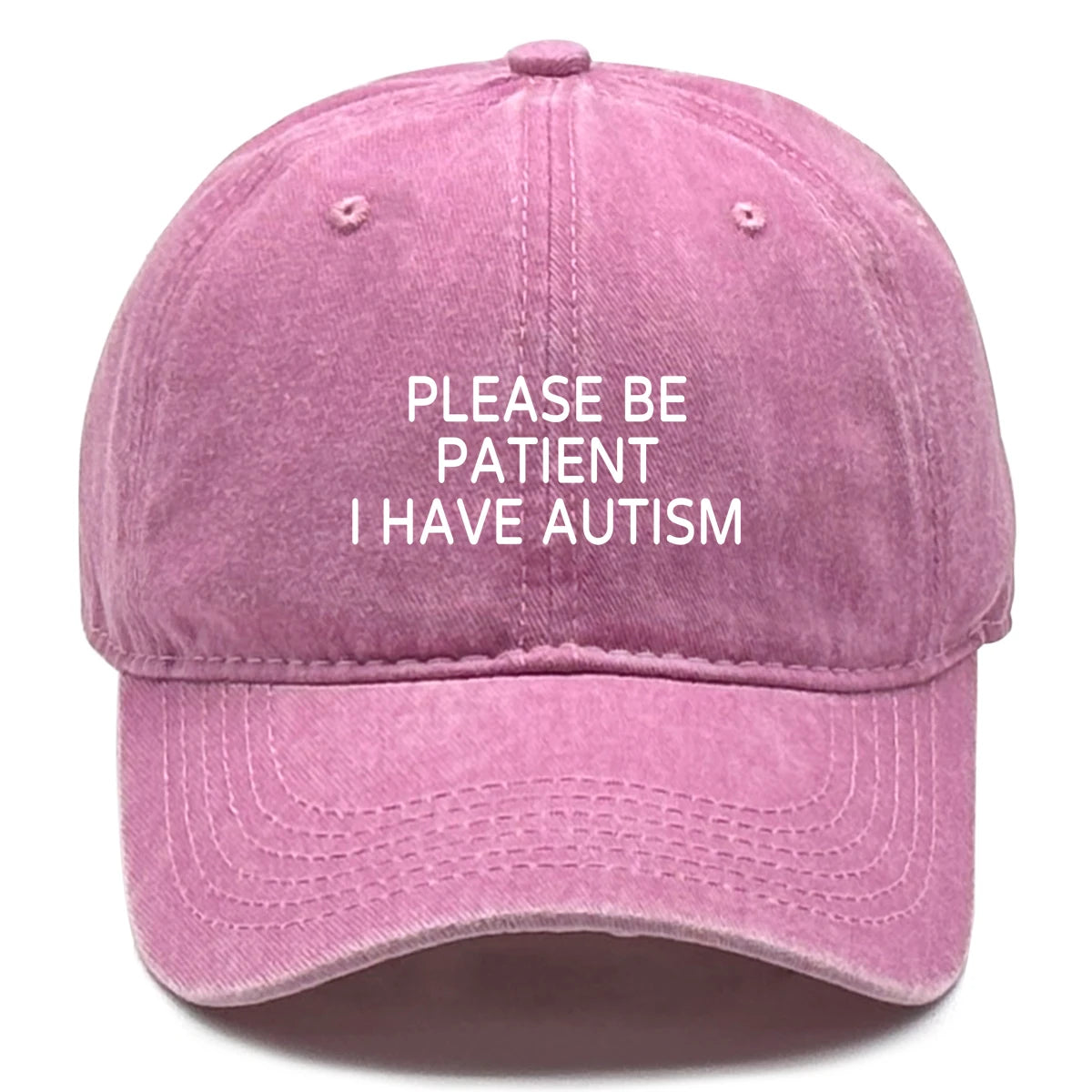Adjustable Unisex Awareness Hat Breathable Sun Hat