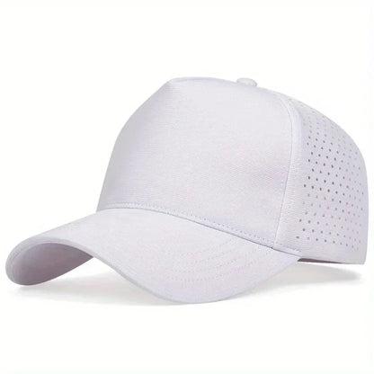 Unisex Solid Color Personality Baseball Net Caps Spring Summer