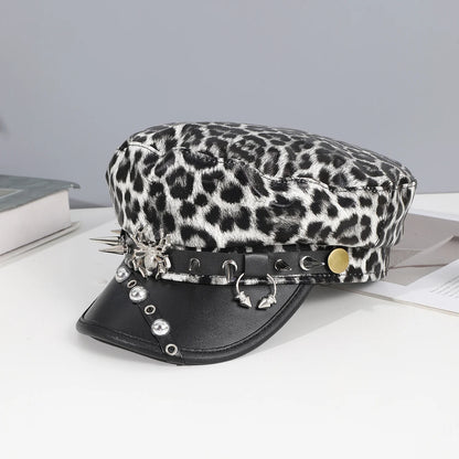 Y2k Fashion Trend Shopping Face Small Beret