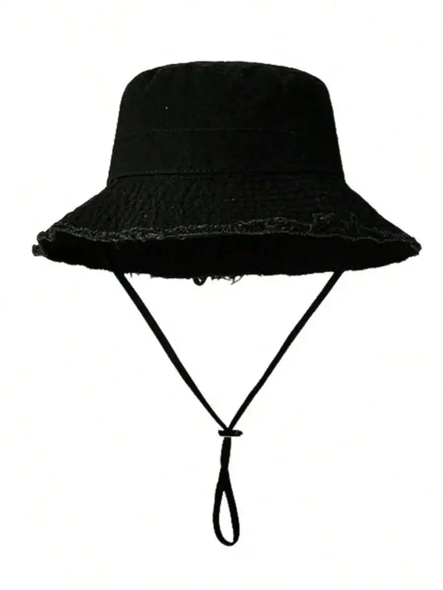 Outdoor Bucket Hat With Adjustable Chin Strap