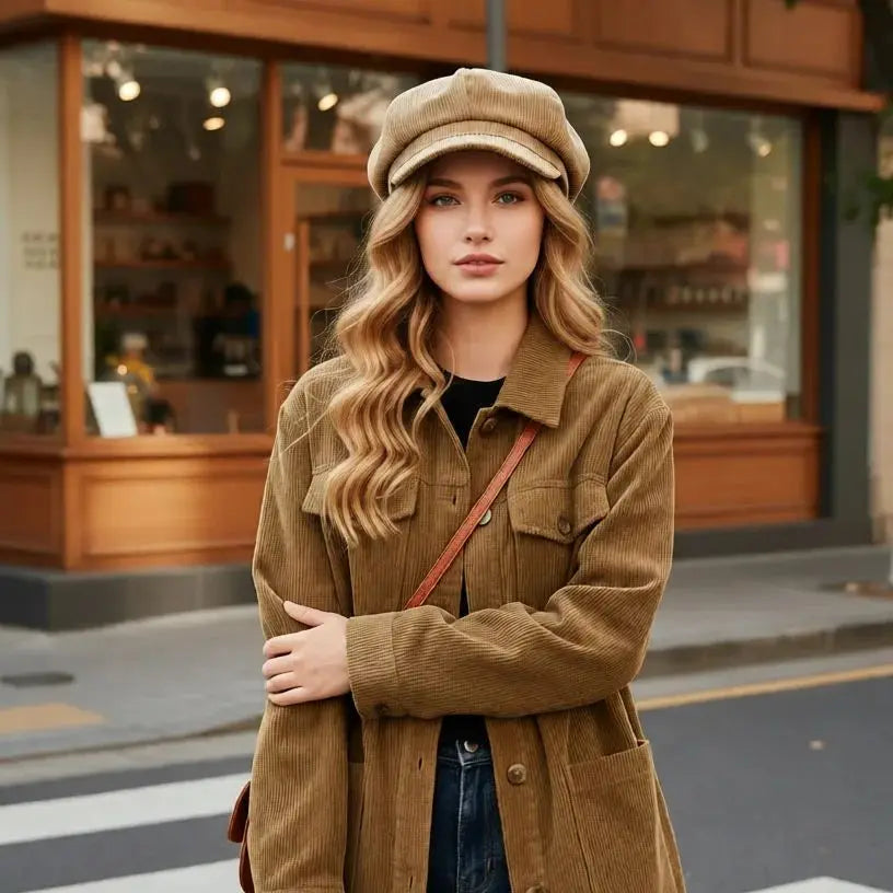 Newsboy Cap Beret Women Vintage Beret Painter Hat Winter Hats For Women Men