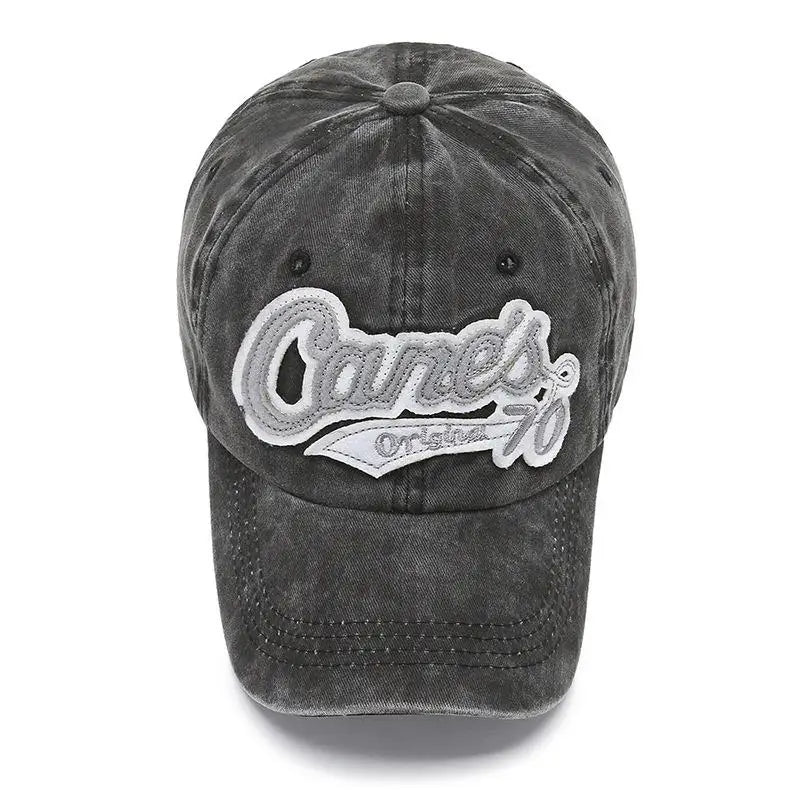 Men's And Women's Spring And Summer Vintage Washed Baseball Caps