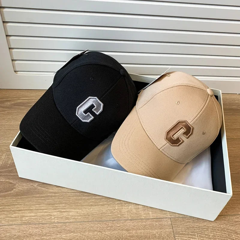 Outdoor Sports Baseball Cap New Female Face Small Outdoor Embroidery Casual Simple Travel Hat