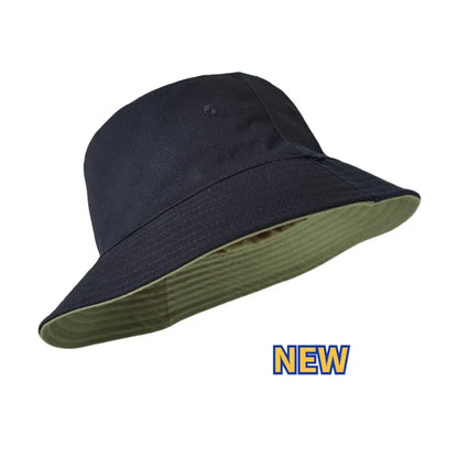 Bucket Hats Women Big Size Double-sided Fisherman Cap Summer Large Size Hip Hop