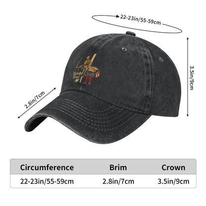 Bad Bunny Puerto Rican Flag Benito Bowl Sun Baseball Cap Women Men