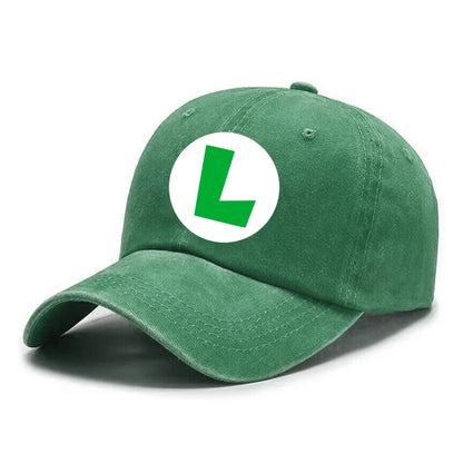 Super Bros Adult Baseball Caps Kawaii Cartoon Printed Hat Outdoor Sports Sun Hats Unisex Adjustable Cap