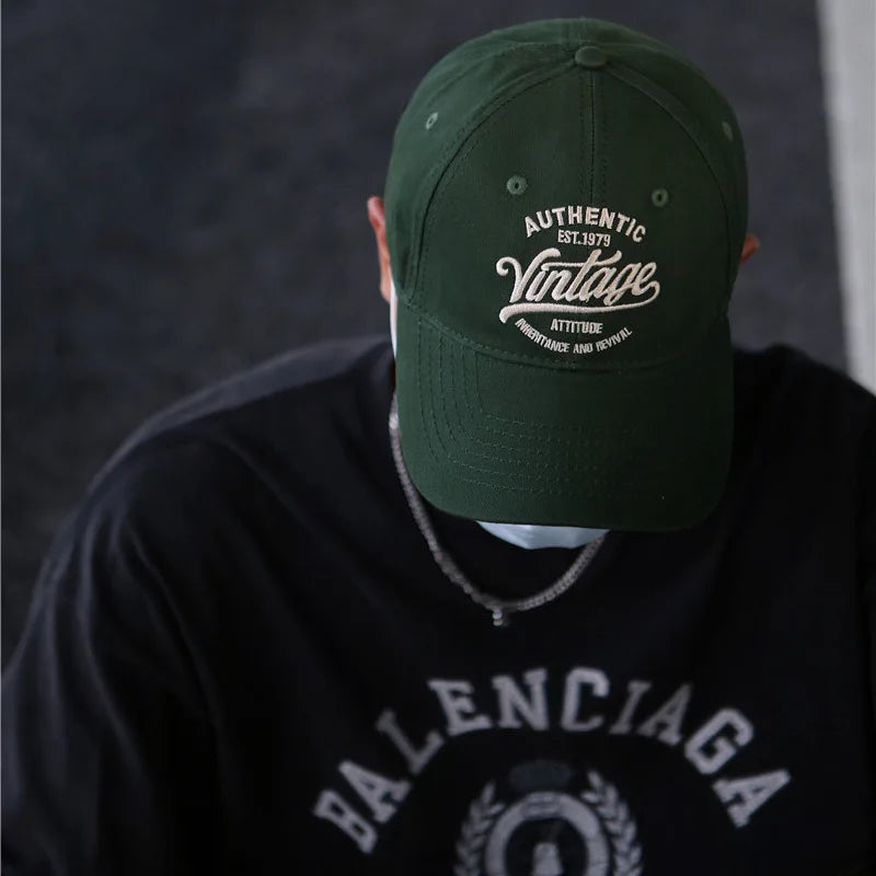 Embroidery Letters Baseball Hat Summer Outdoor