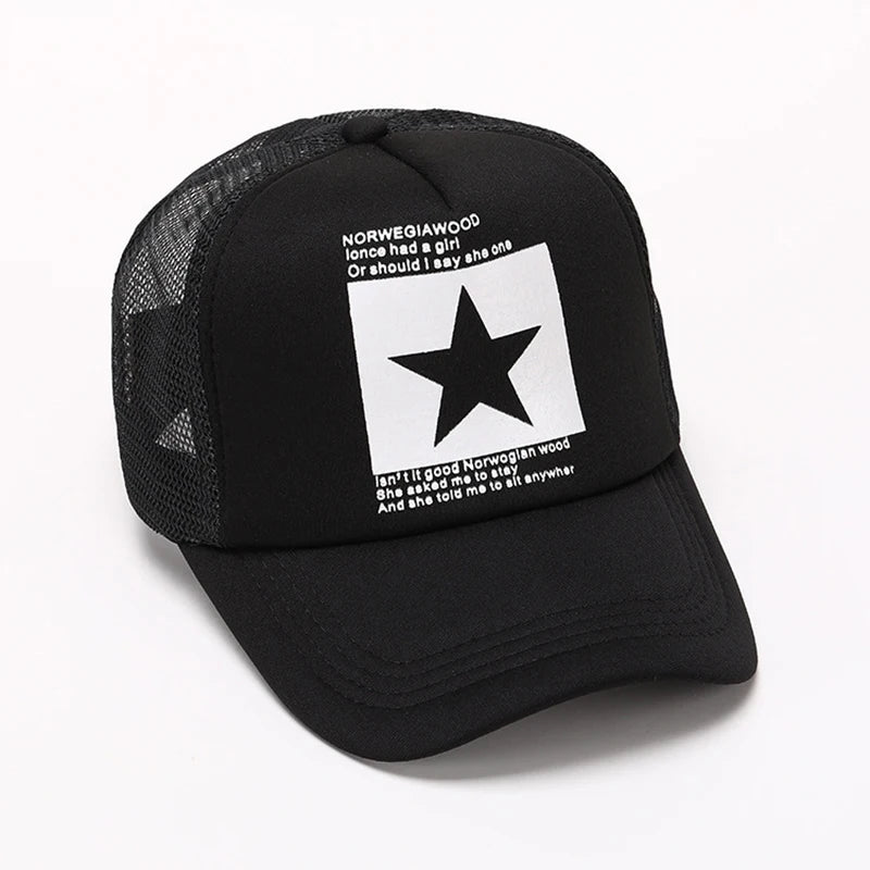 Fashion Baseball Cap Men Women Summer