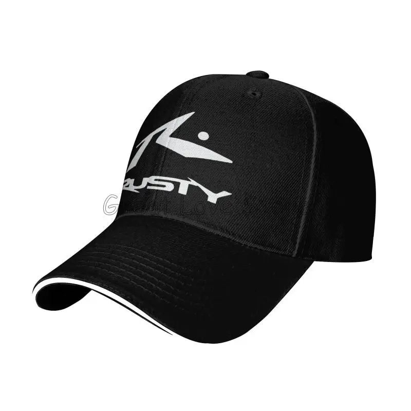 Rusty Surfboards Unisex Daily Casual Sandwich Hat Summer Sports Sun Protector Bucket Hats Snapback Cap