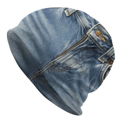 Streetwear Winter Warm Women Men Knitting Hat Unisex Adult Texture Bonnet Hats