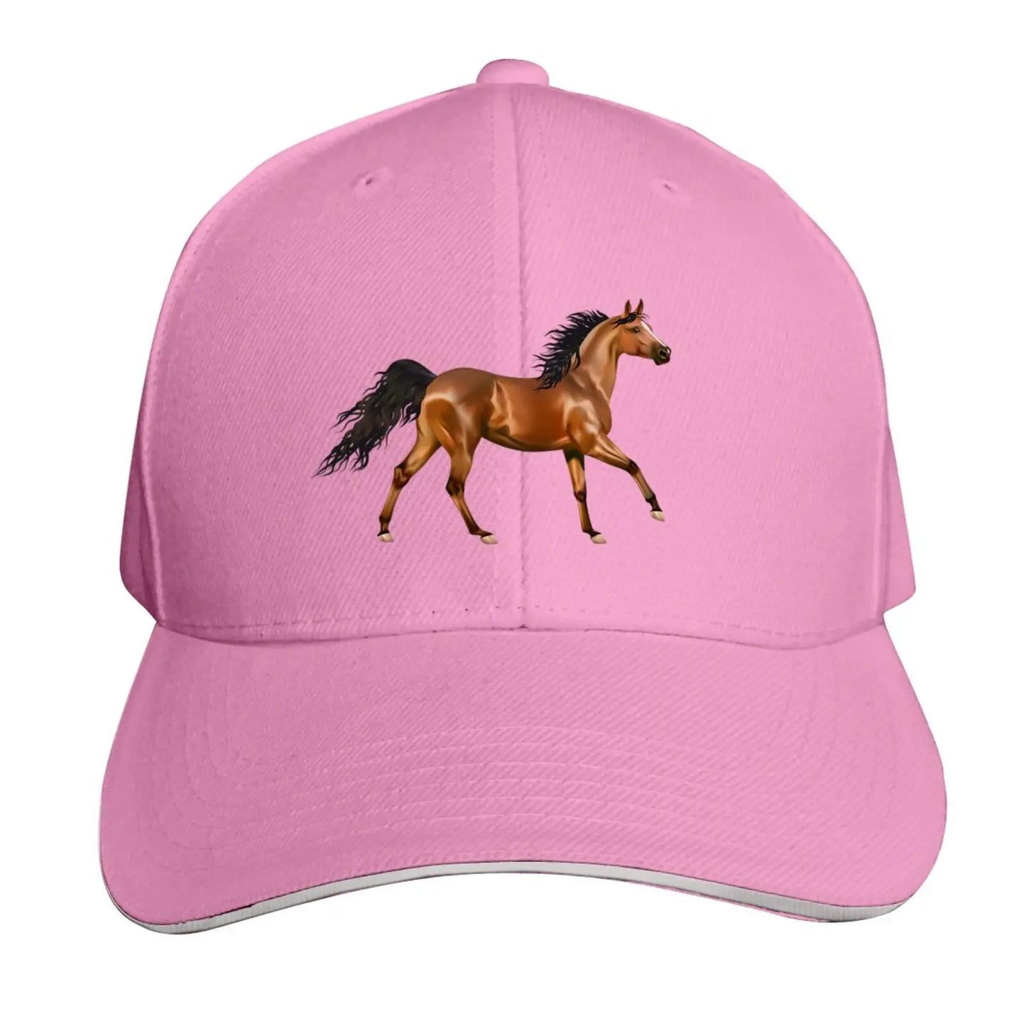 3D Horse Denim Hat Adjustable Unisex Tactical Baseball Caps