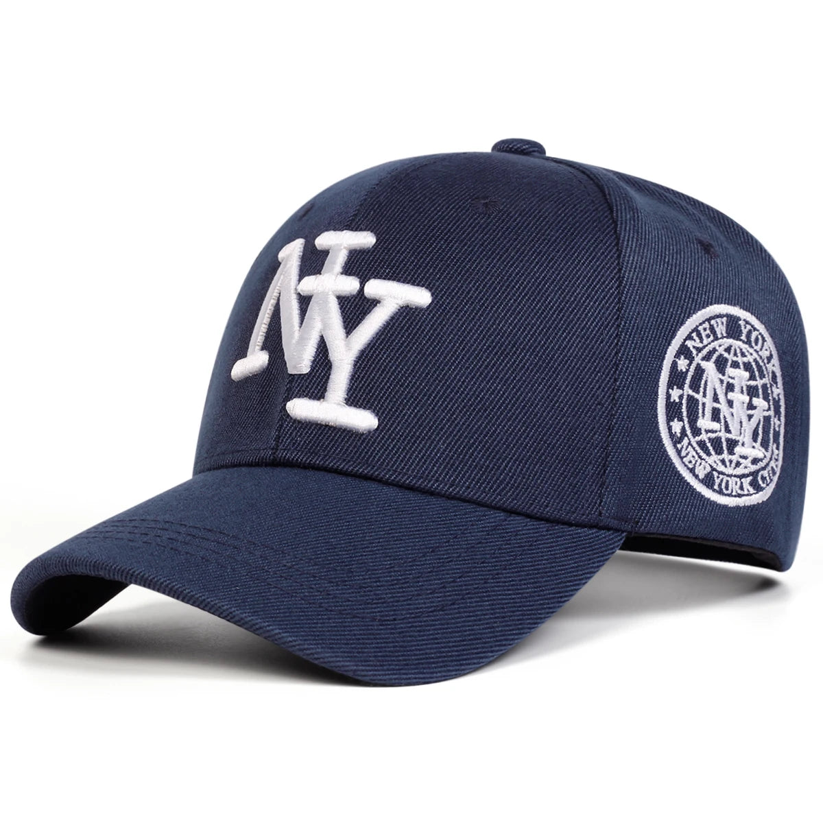 Unisex NY Letter Embroidery Baseball Caps Spring Autumn