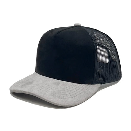 Outdoor Sports Shade Suede Mesh Hat Big Head Circumference Baseball Cap Fashion Travel Cap Female Hip Hop Hat