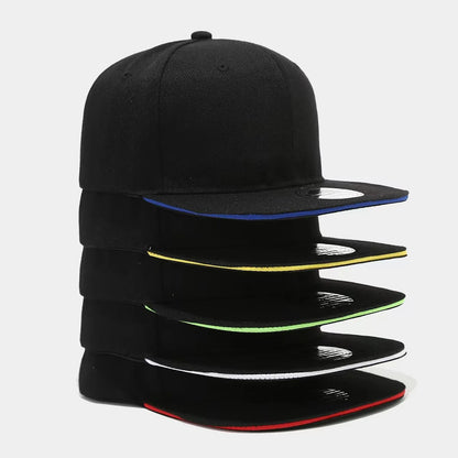 Flat Brim Snapback Cap Fashion Hip Hop Baseball Hat