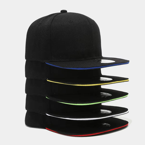 Flat Brim Snapback Cap Fashion Hip Hop Baseball Hat