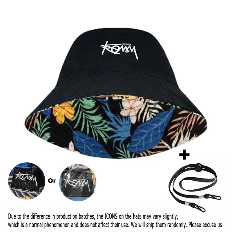 Fashion Double-sided Fisherman's Hat, Foldable Portable for Both Men Women
