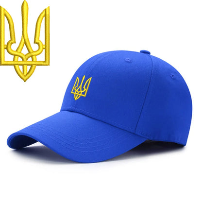 Embroidery Ukraine trident Symbol Spetsnaz Special Forces Men Women Boy Baseball Caps