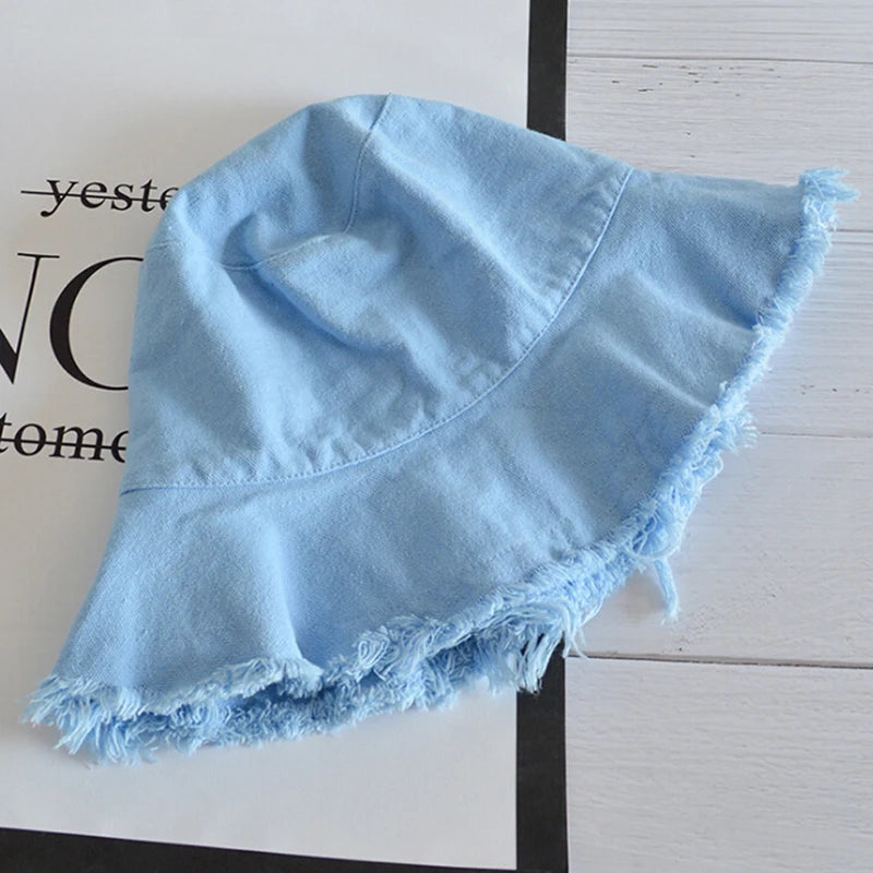 Summer Female Burrs Bucket Hats Harajuku Bucket Hat