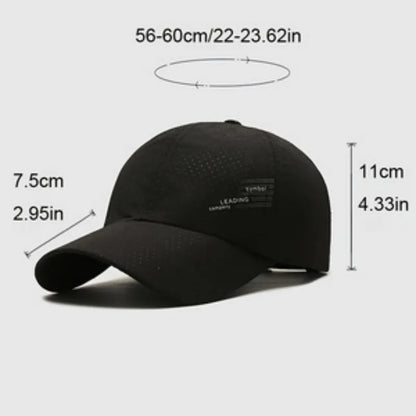 Thin Model Mesh Breathable Comfortable Outdoor Sun Protection Baseball Cap