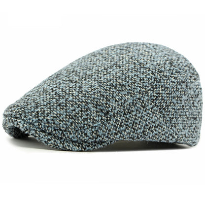 Vintage Artist Painter Beret Hat Knitted Ivy Flat Cap Male Female Beret Cap