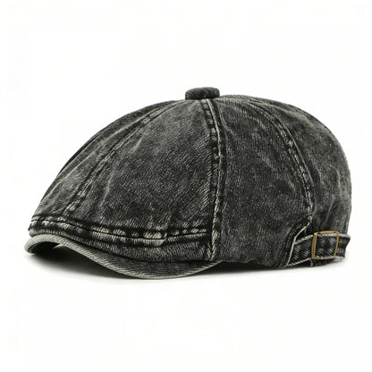Classic Cabbie Newsboy Cap Painter Visor