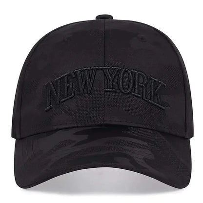 Unisex New York Embroidery Baseball Caps Spring Autumn