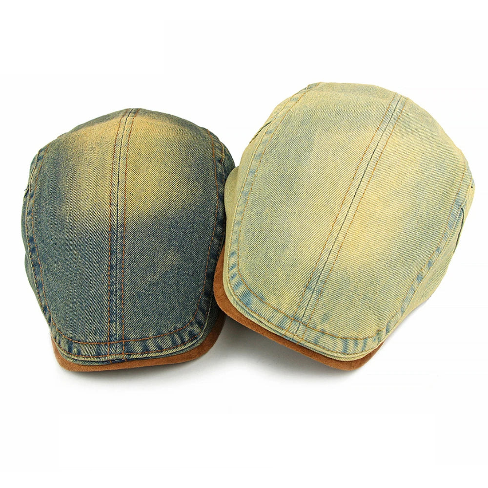 Men Women Vintage Artist Painter Beret Hat